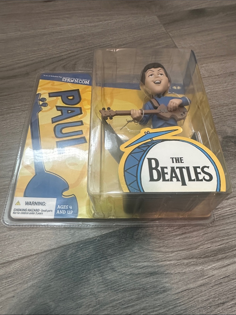 The Beatles Paul McCartney Blue Outfit Figure with Guitar - Picture 3 of 5